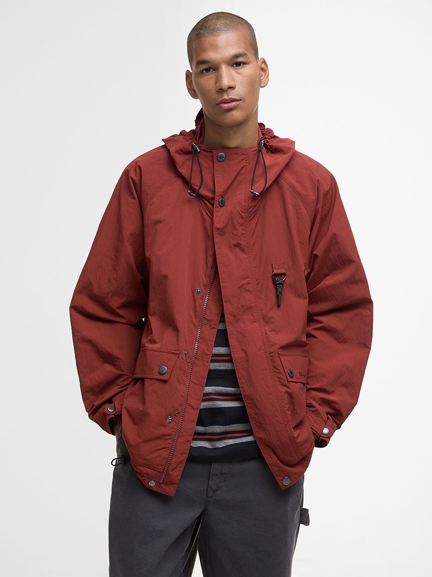 新品　ミルポアフードジャケット リバーシブル アンブレラキルト × ボアシェアフードジャケット