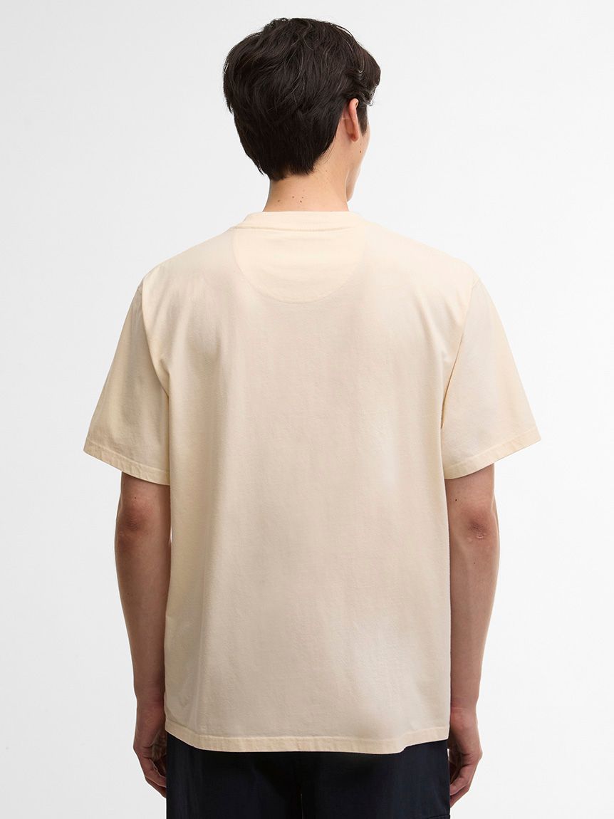 【新品】Plantation アフリカンT/Tシャツ【ベージュ】 Linksオーバーサイズ ポイントロゴ Tシャツ｜Tシャツ｜トップス