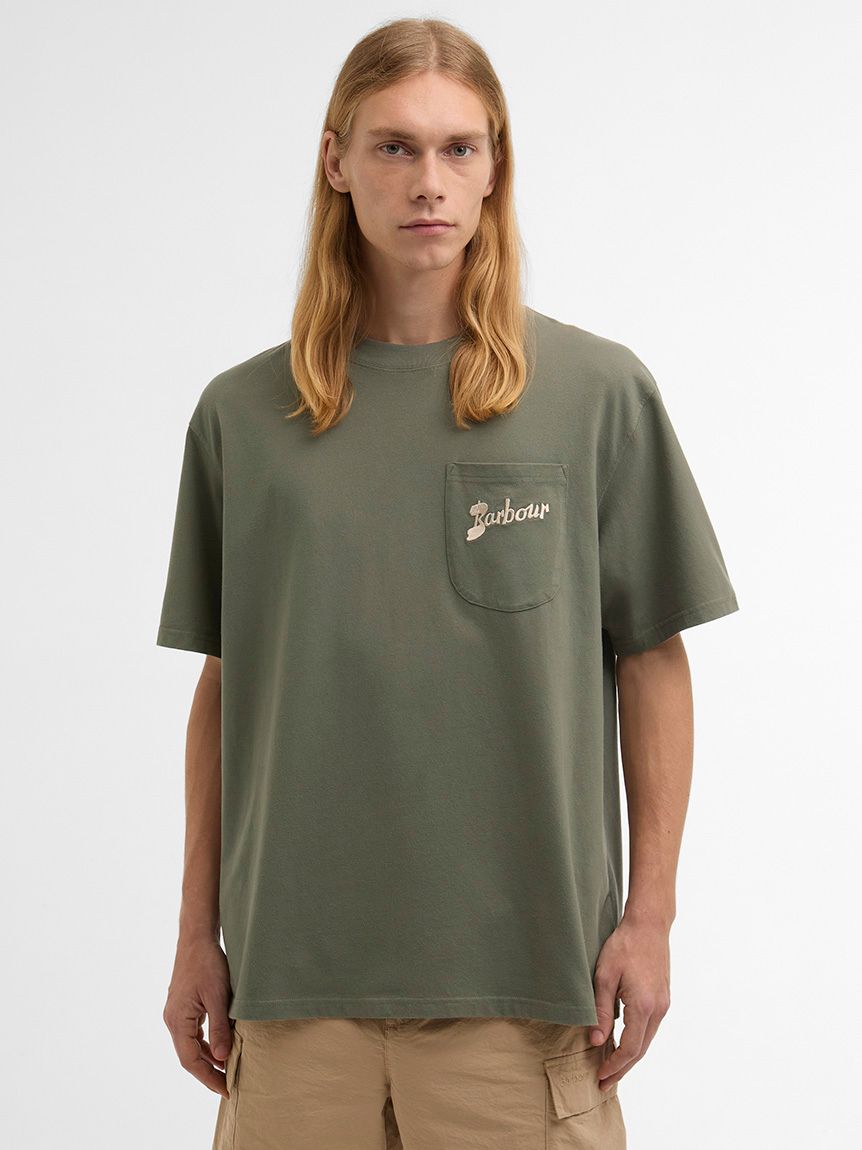 Linksオーバーサイズ ポイントロゴ Tシャツ｜Tシャツ｜トップス