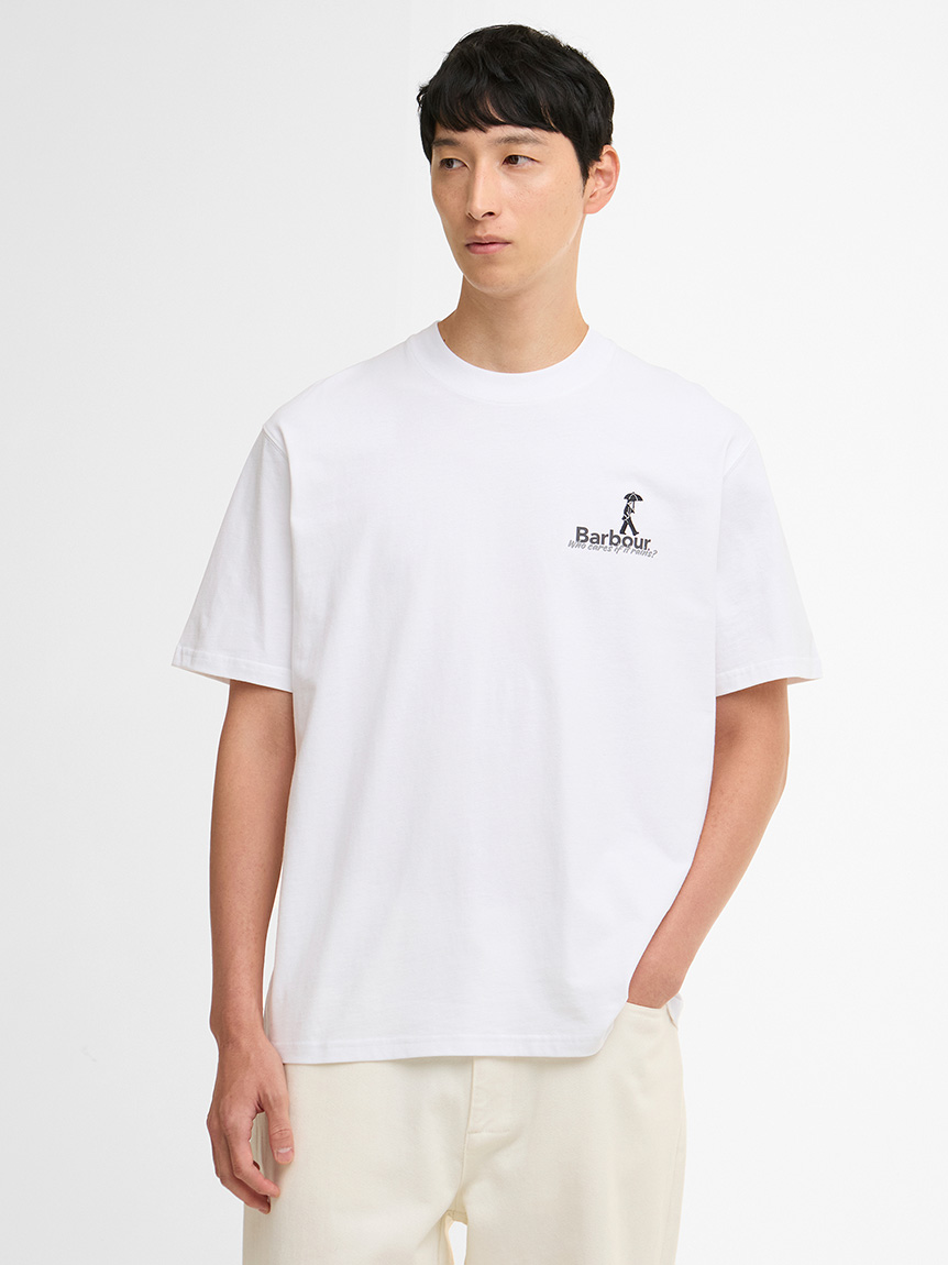 Why Get Wetオーバーサイズ ポイントロゴTシャツ｜Tシャツ｜トップス