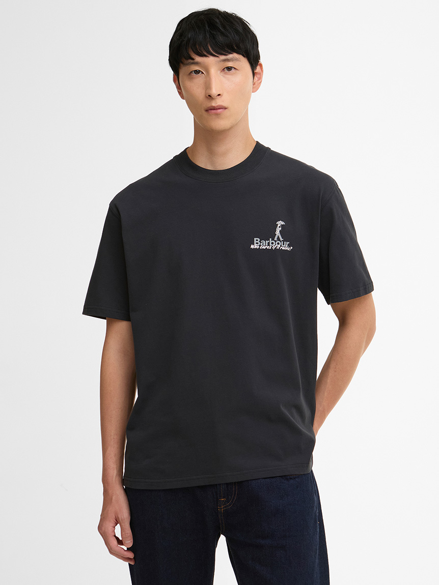 Why Get Wetオーバーサイズ ポイントロゴTシャツ｜Tシャツ｜トップス