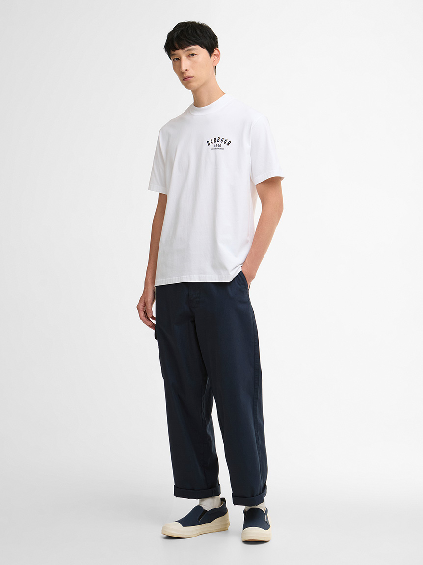 1946グラフィック オーバーサイズTシャツ｜Tシャツ｜トップス