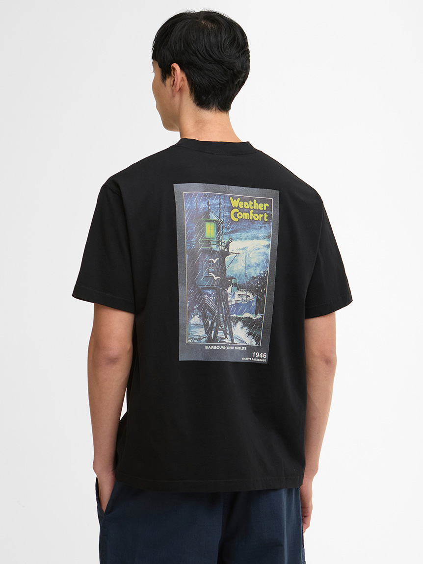 1946グラフィック オーバーサイズTシャツ｜Tシャツ｜トップス