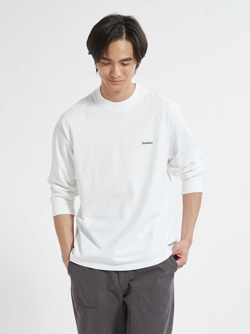 ワンポイント 刺繍 ロングスリーブTシャツ Japan Exclusive｜Tシャツ