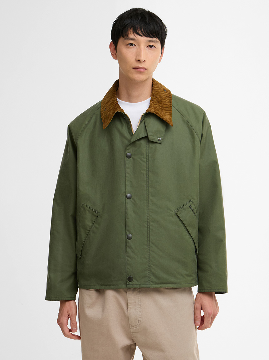 TRANSPORT / トランスポート】ワックス ジャケット オーバーサイズ