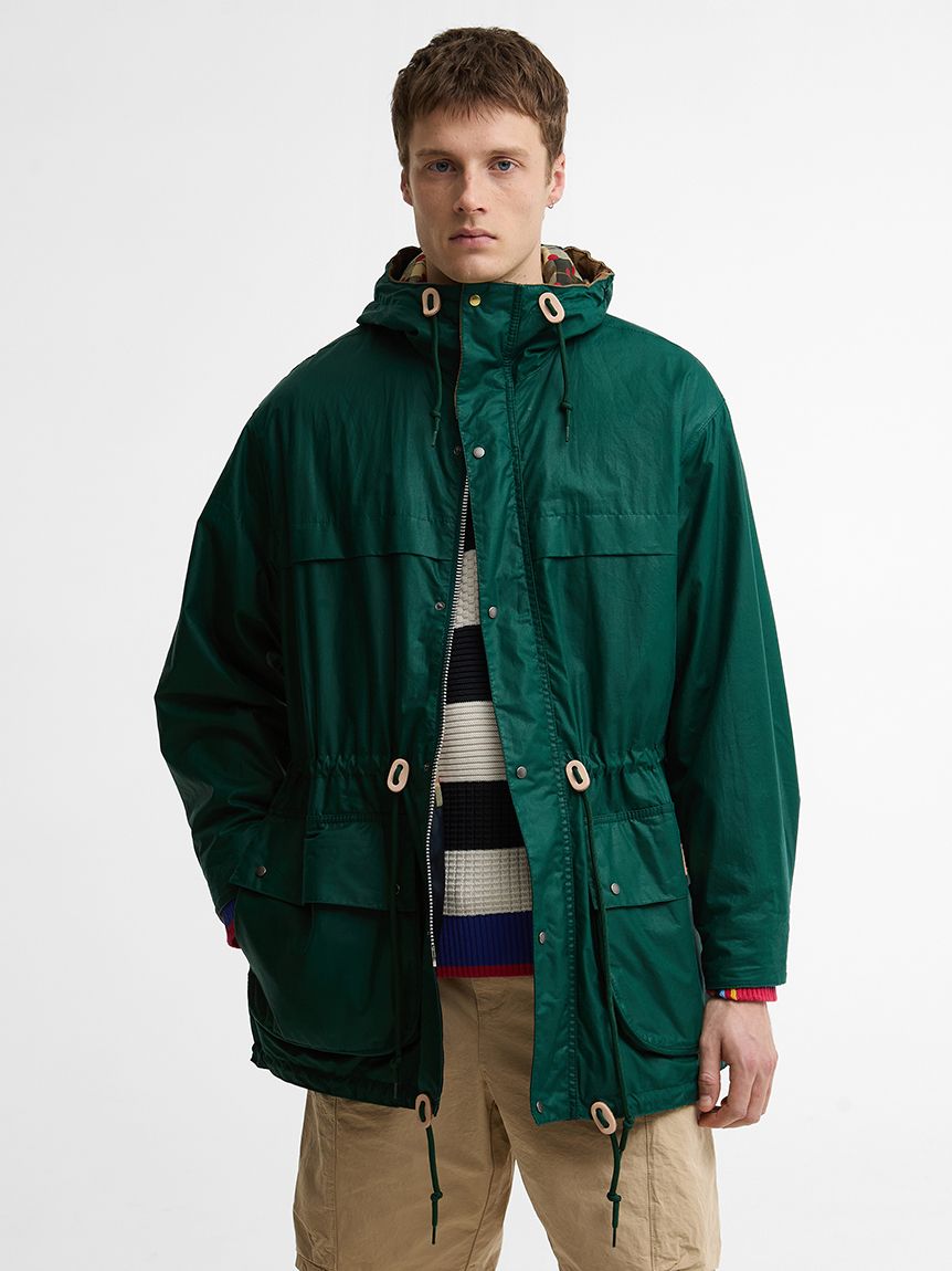 Barbour × Paul Smith》Durhamワックス ジャケット｜ワックス