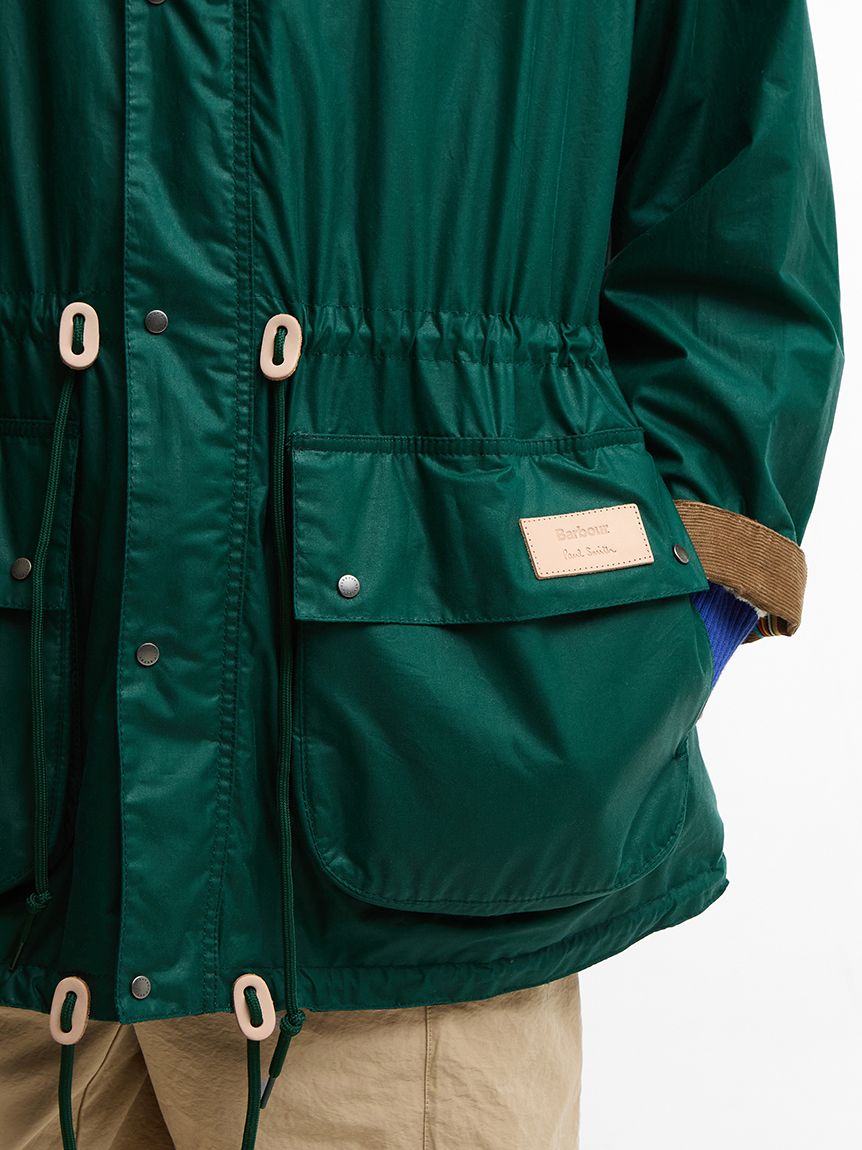Barbour × Paul Smith》Durhamワックス ジャケット｜ワックス