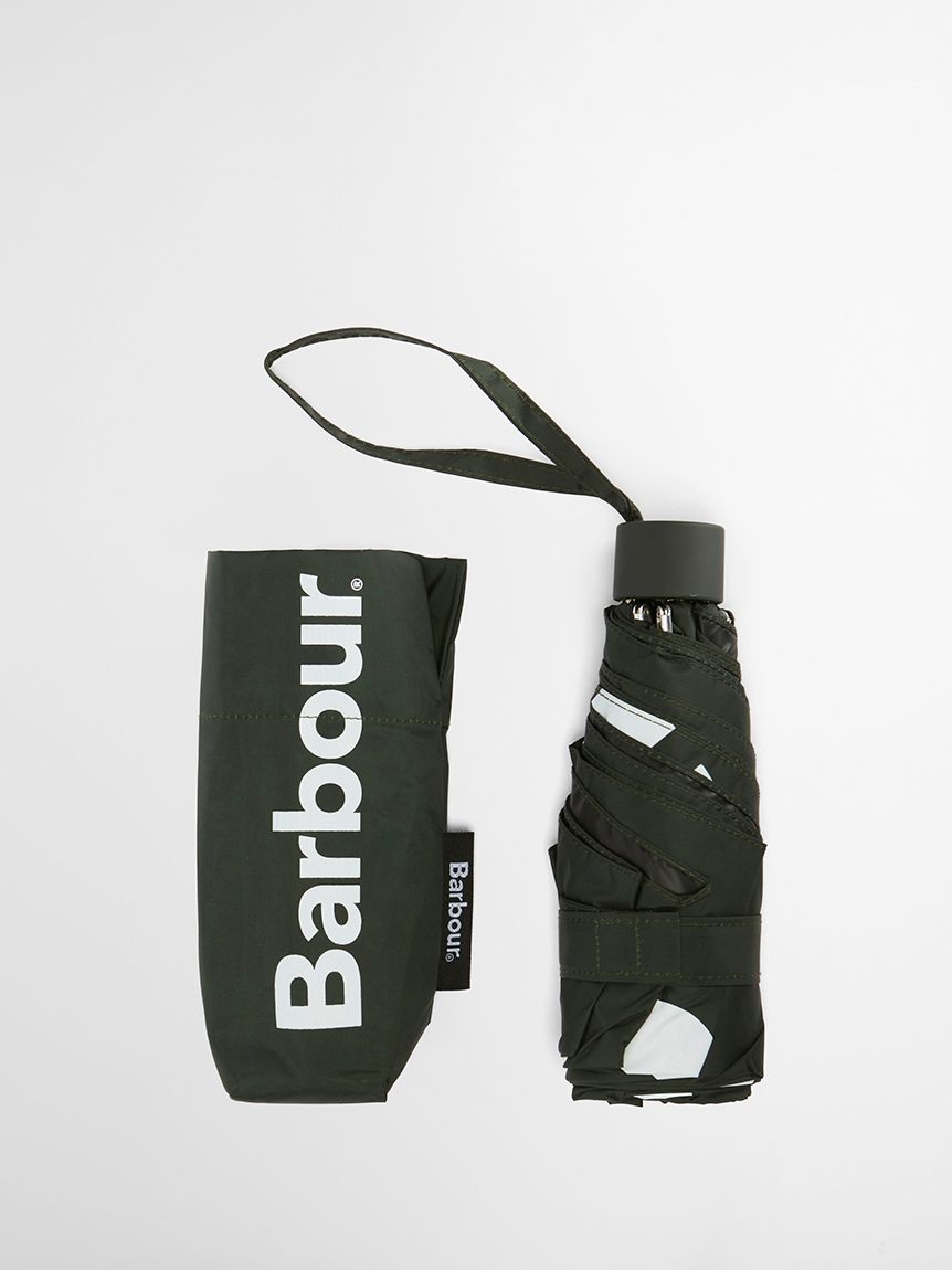 新品 正規品 Barbour バブアー 折りたたみ 傘 タグ付き ロゴ 折りたたみ傘｜傘｜アクセサリー｜バブアー公式オンラインストア