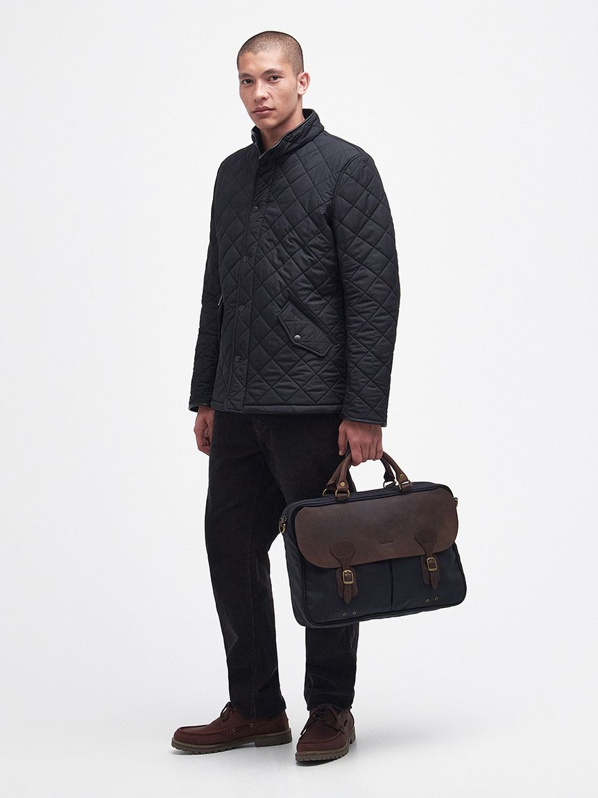 Barbour/ワックス ブリーフケース(OLV) ワックス ブリーフケース｜バッグ｜バッグ｜バブアー公式オンライン