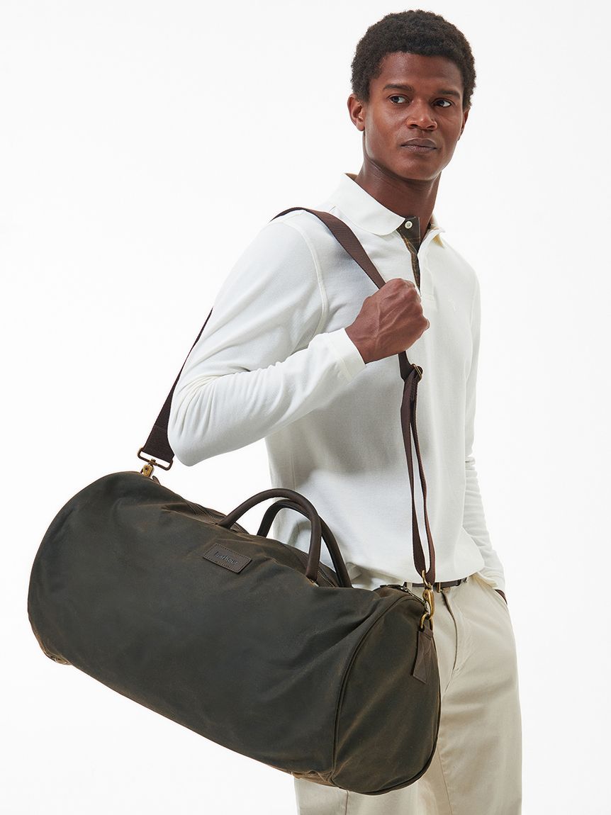 Holdall ワックスコットン ボストンバッグ｜バッグ｜バッグ｜バブアー