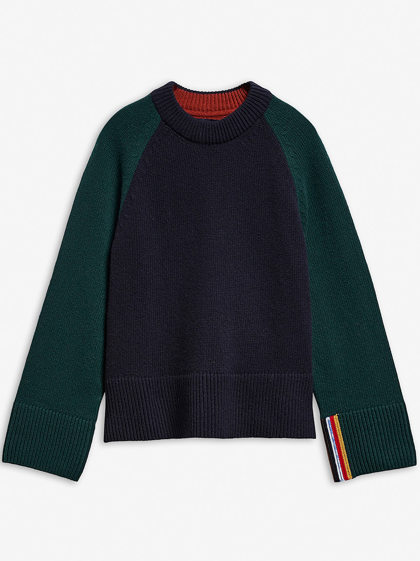Paul Smith バニーラビット　クルーネックニット Barbour × Paul Smith》Tynesideクルーネックニット（レディース