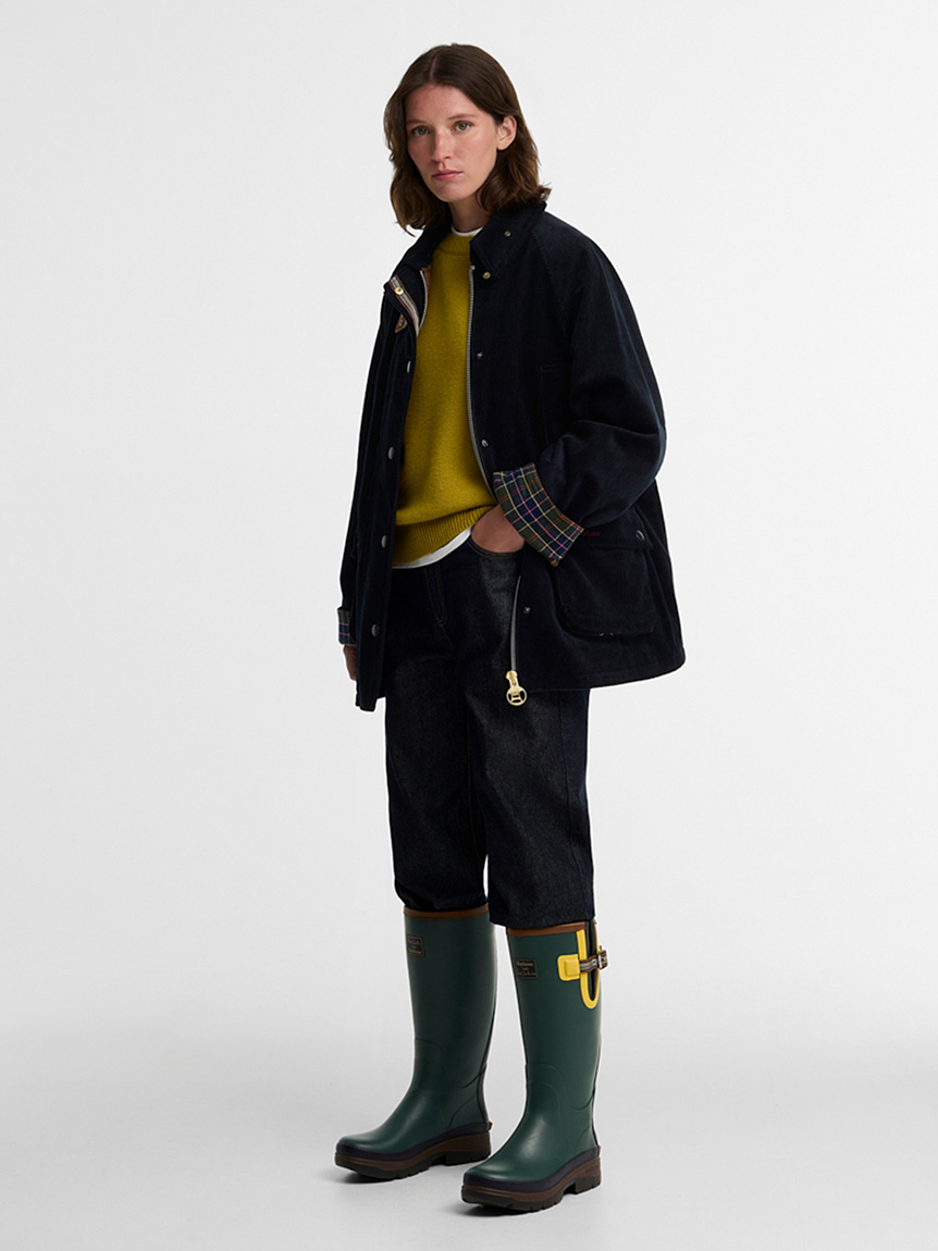 Barbour × Paul Smith》Tall Wellyレインブーツ（レディース）｜レイン