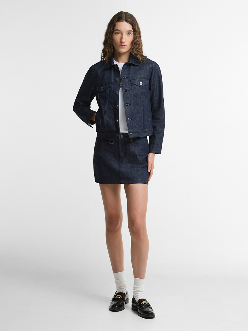 Barbour × A.P.C.》デニムミニスカート（レディース）｜スカート
