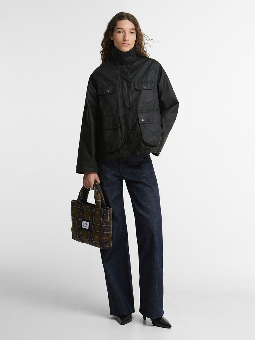 Barbour × A.P.C.》【SPEY / スペイ】ワックス ジャケット（レディース