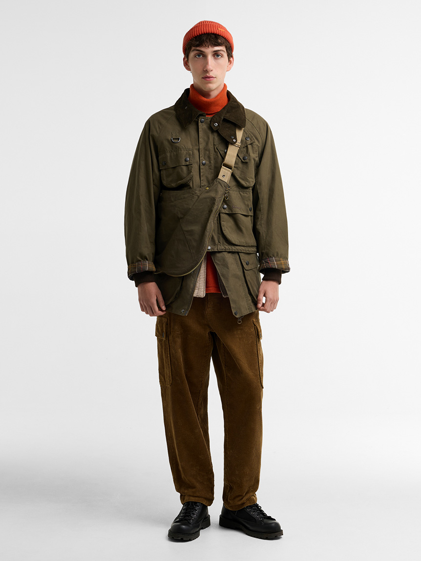 Barbour × norbit》3in1カジュアルジャケット｜ノンワックスジャケット