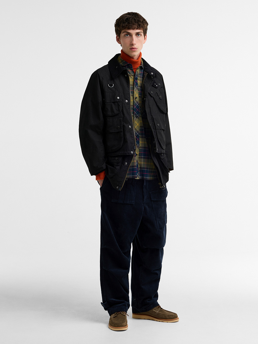 Barbour × norbit》3in1カジュアルジャケット｜ノンワックスジャケット