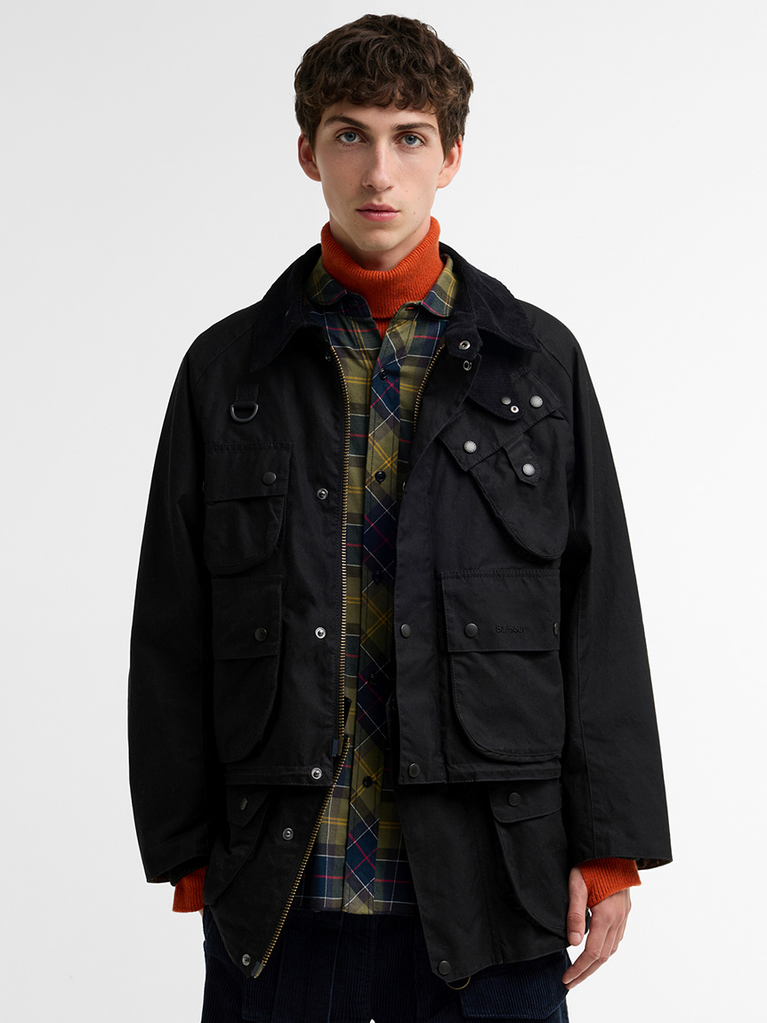 Barbour × norbit》3in1カジュアルジャケット｜ノンワックスジャケット