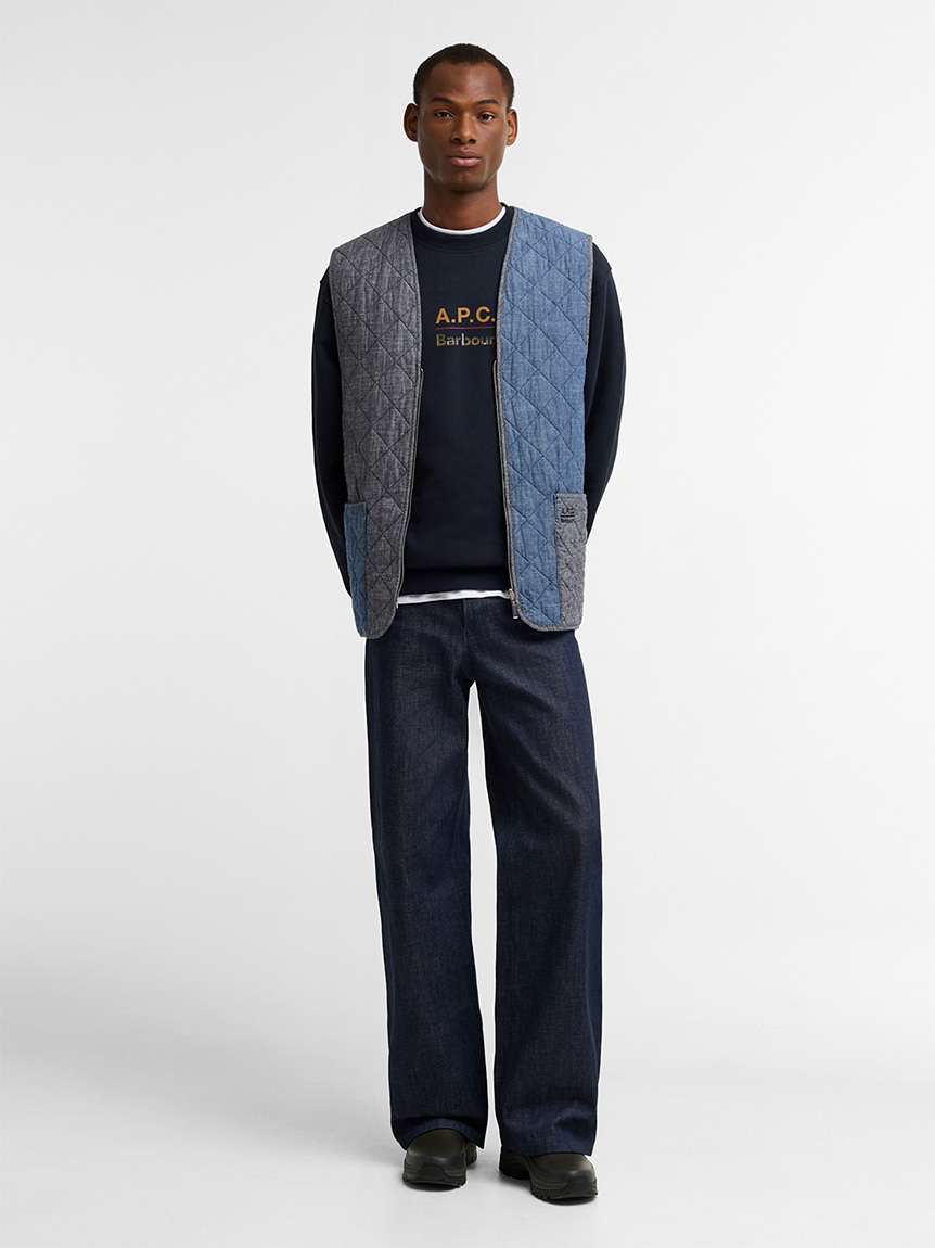 Barbour × A.P.C.》キルティングライナー｜ベスト｜ベスト＆ライナー