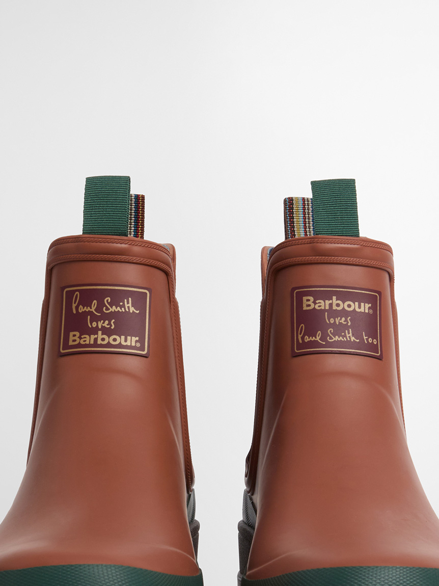 Barbour × Paul Smith》Chelseaレインブーツ｜レインブーツ＆シューズ