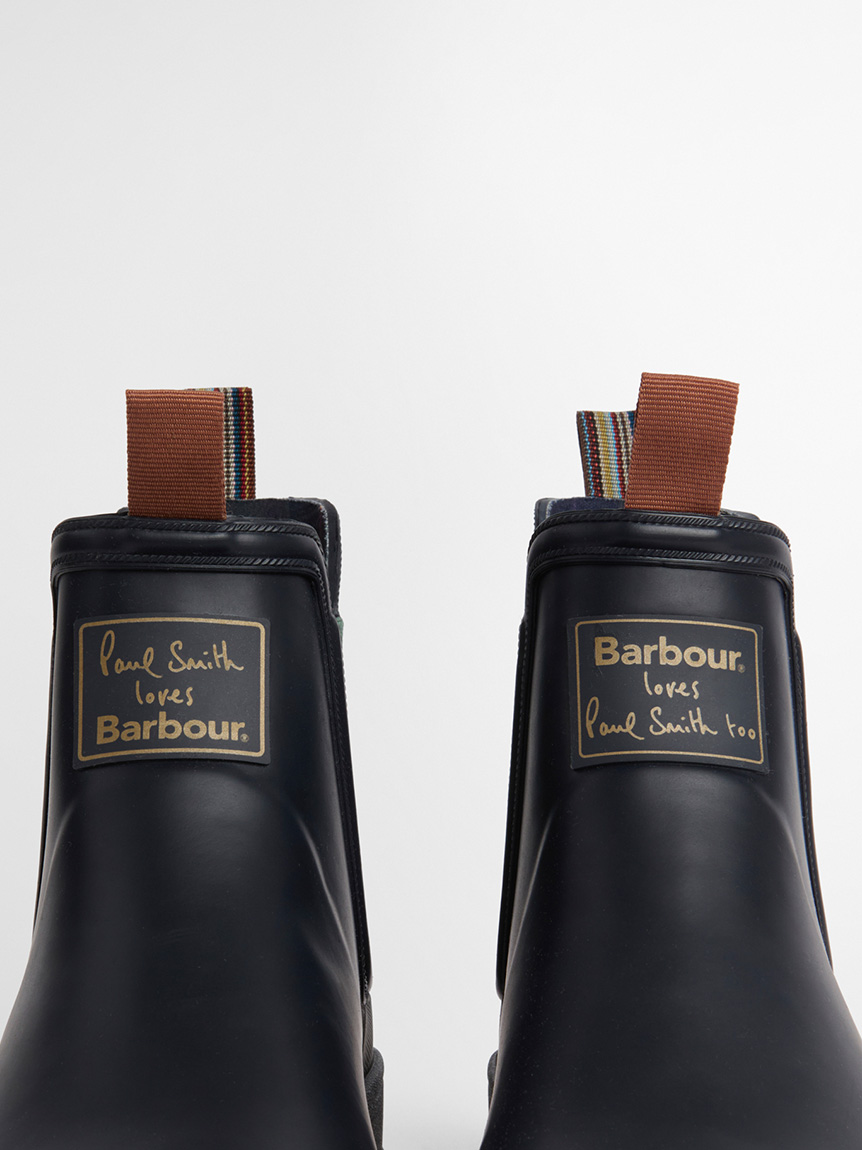 Barbour × Paul Smith》Chelseaレインブーツ｜レインブーツ＆シューズ