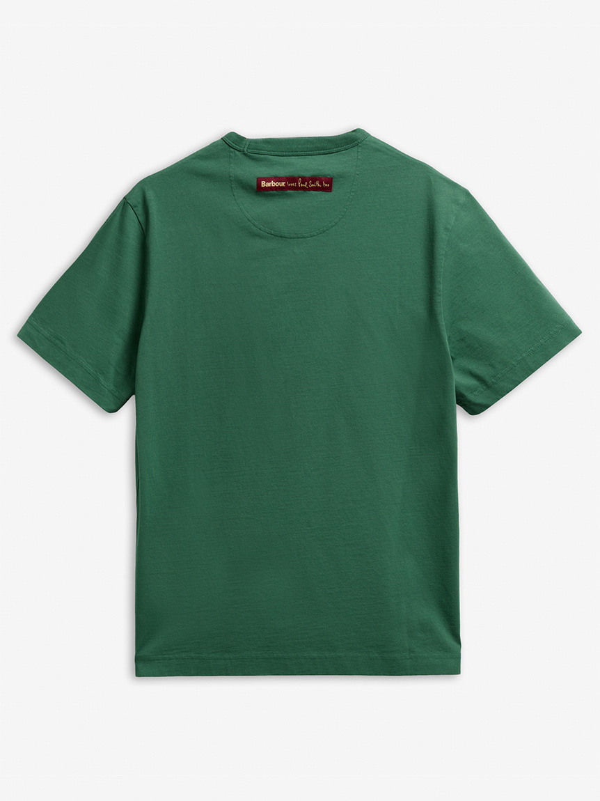 Barbour × Paul Smith》Key ポイント プリントTシャツ｜Tシャツ