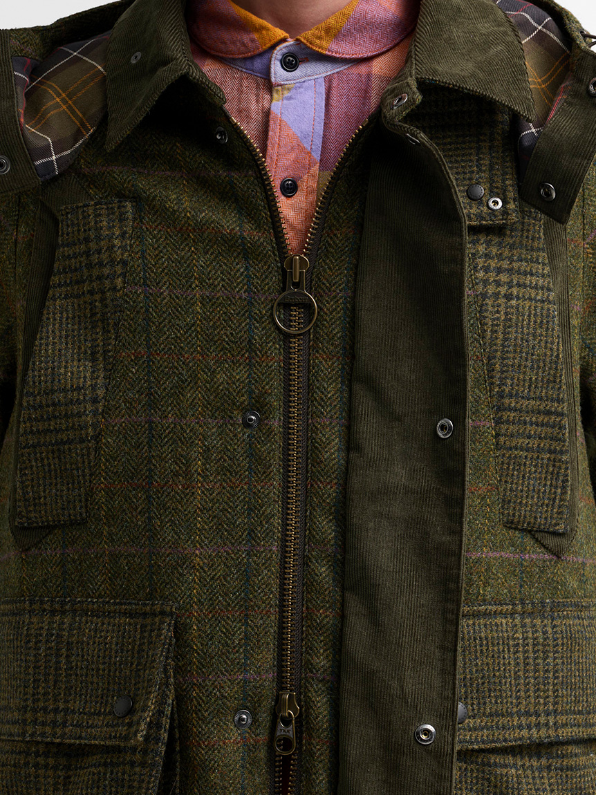 Barbour × norbit》ウール ジャケット｜ノンワックスジャケット