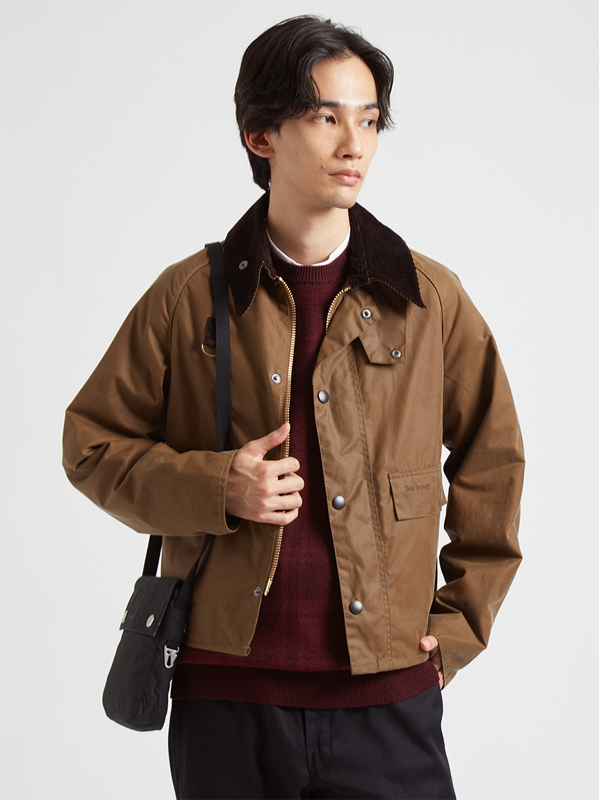 SPEY / スペイ】ワックス ショート ジャケット｜ワックスジャケット
