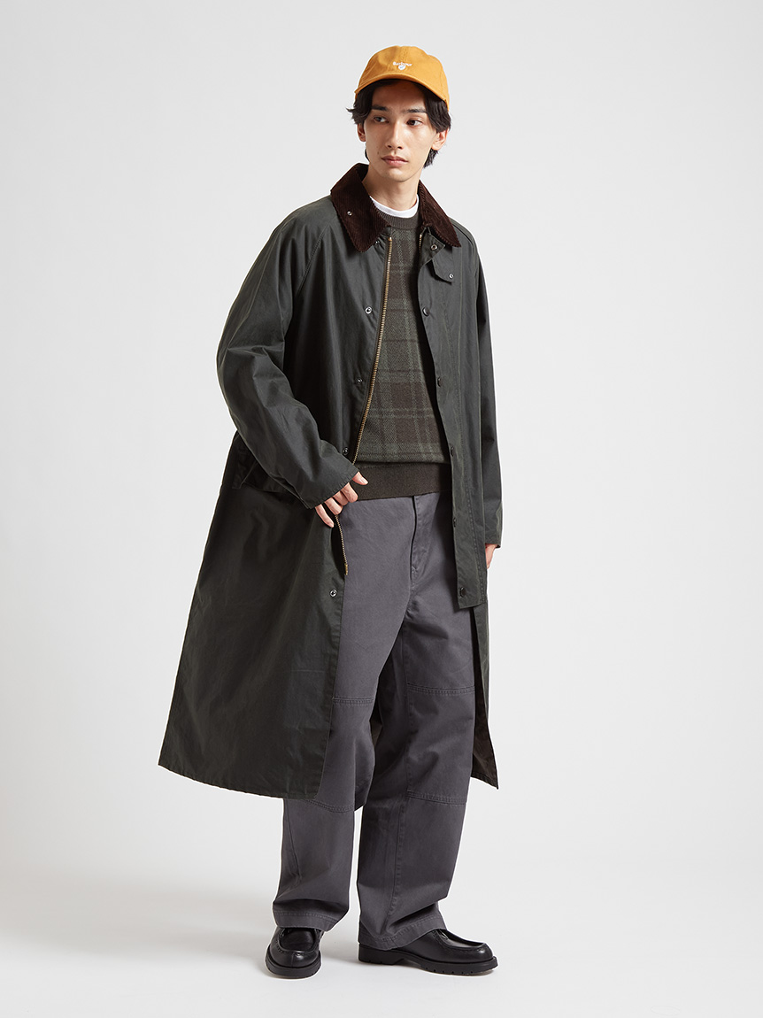 BURGHLEY / バーレー】ワックス コットン ロングジャケット