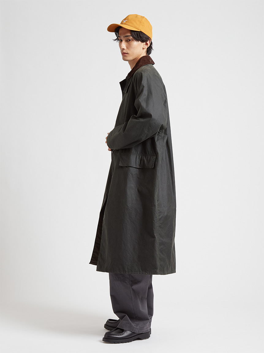 BURGHLEY / バーレー】ワックス コットン ロングジャケット