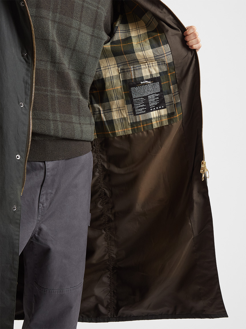 BURGHLEY / バーレー】ワックス コットン ロングジャケット