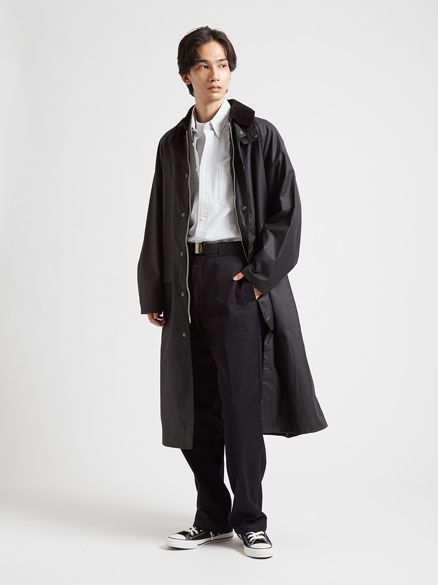 あ*ん様 Barbour バブアー　 BURGHLEY バーレー　ワックスコット BURGHLEY / バーレー】ワックス コットン ロングジャケット