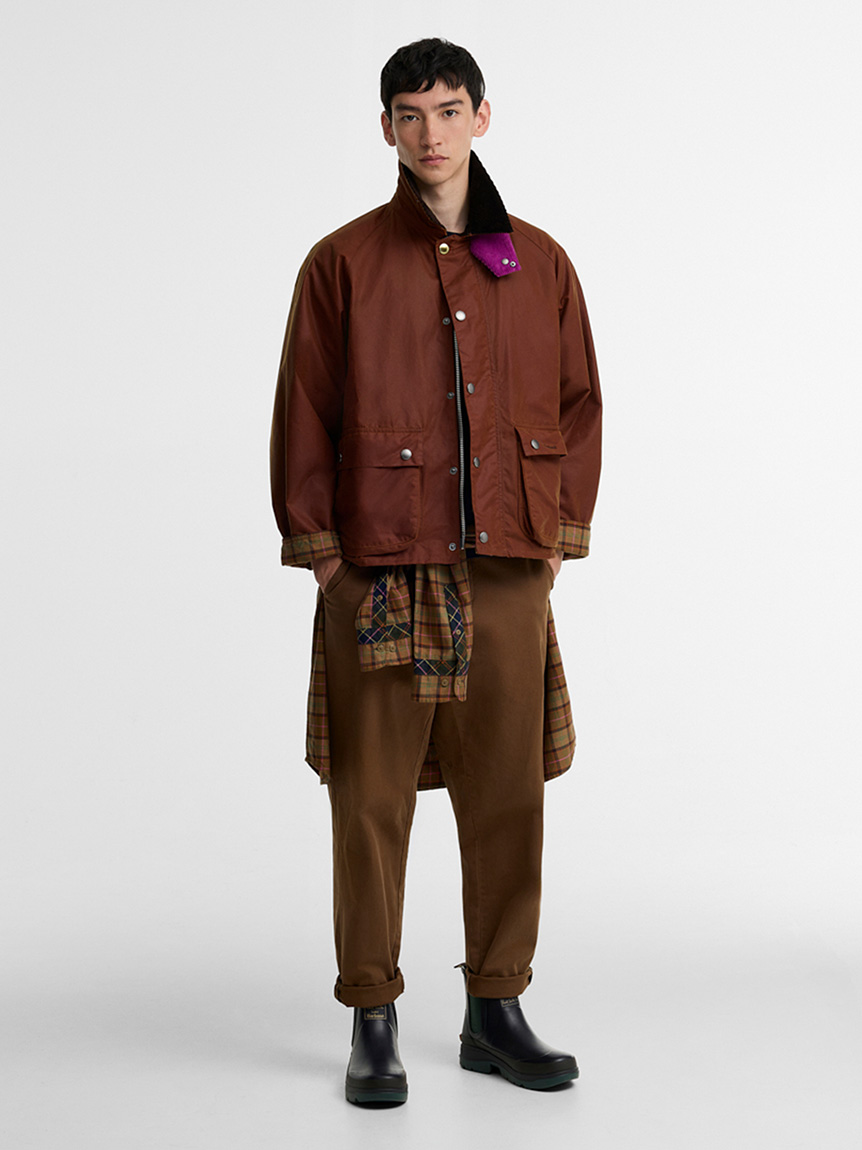 Barbour × Paul Smith》【TRANSPORT / トランスポート】Key ワックス