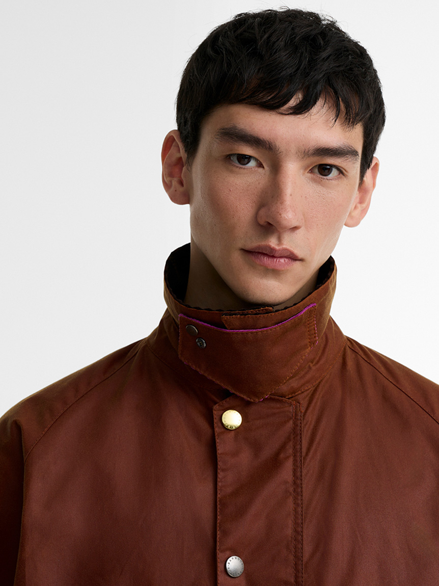 Barbour × Paul Smith》【TRANSPORT / トランスポート】Key ワックス