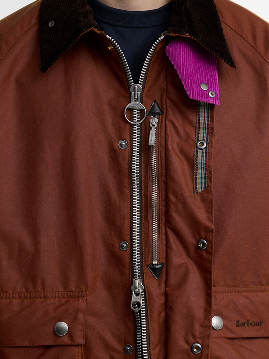 Barbour × Paul Smith》【TRANSPORT / トランスポート】Key ワックス