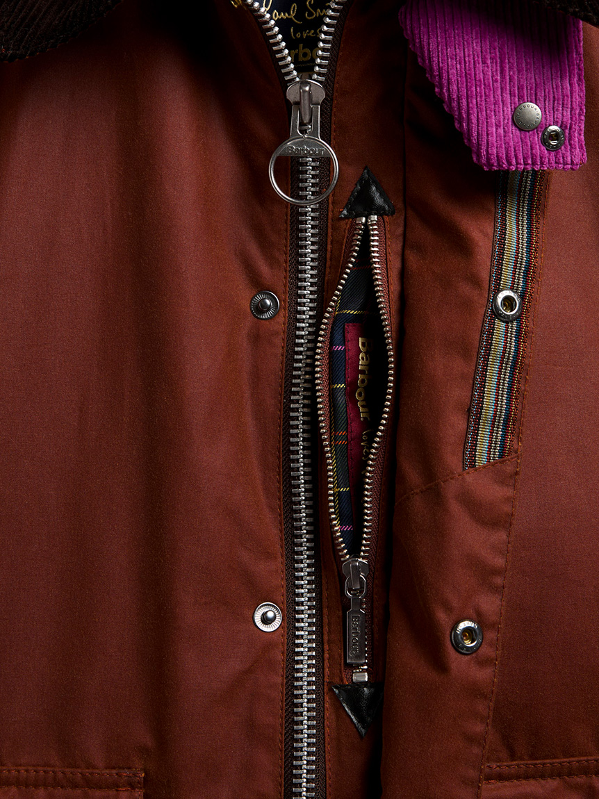 Barbour × Paul Smith》【TRANSPORT / トランスポート】Key ワックス
