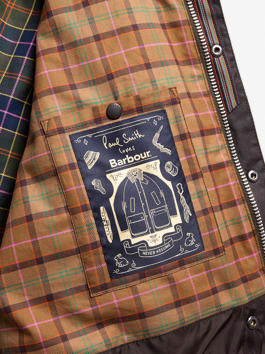 Barbour × Paul Smith》【TRANSPORT / トランスポート】Window Pane