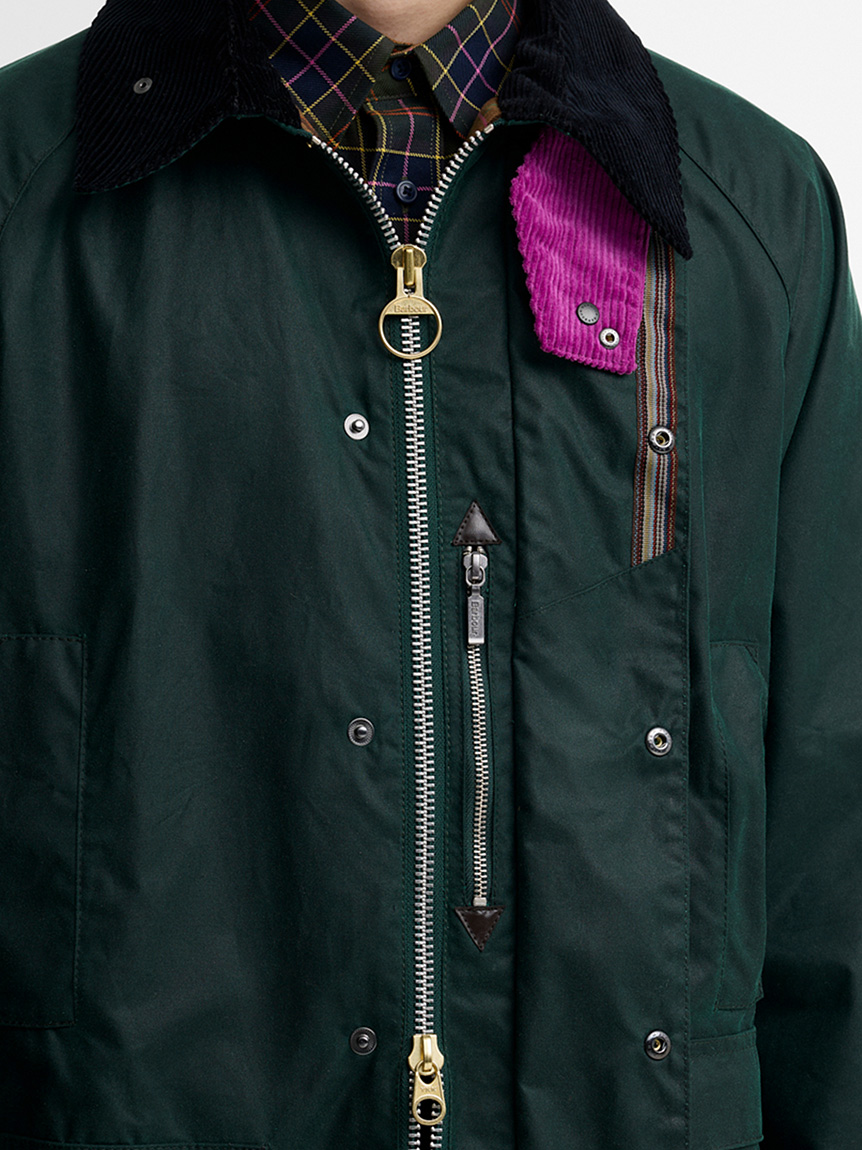 Barbour × Paul Smith》【GAMEFAIR / ゲームフェア】ワックス コットン