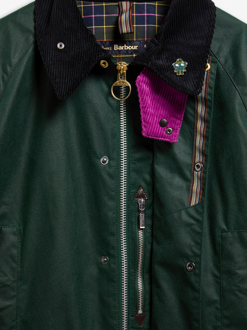 Barbour × Paul Smith》【GAMEFAIR / ゲームフェア】ワックス コットン