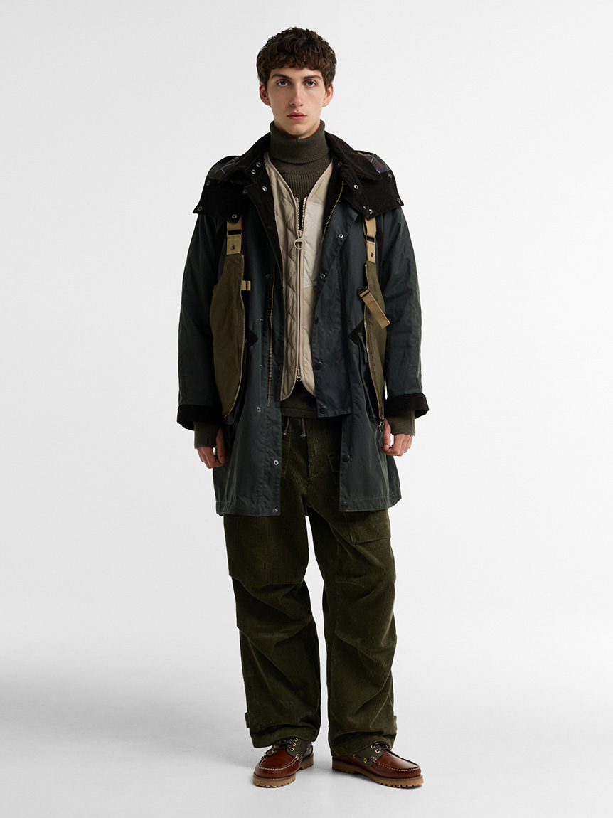 Barbour × norbit》ロングワックスジャケット｜ワックスジャケット