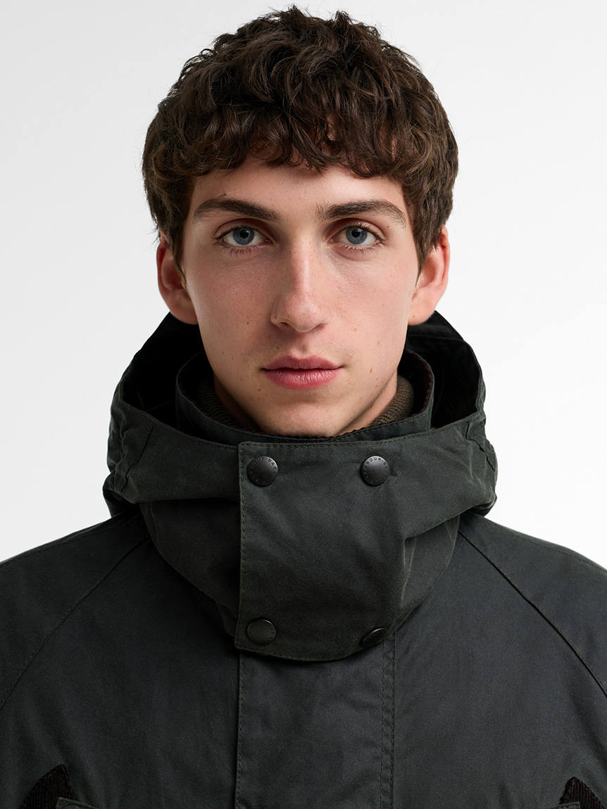 Barbour × norbit》ロングワックスジャケット｜ワックスジャケット
