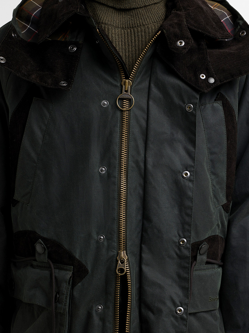 Barbour × norbit》ロングワックスジャケット｜ワックスジャケット