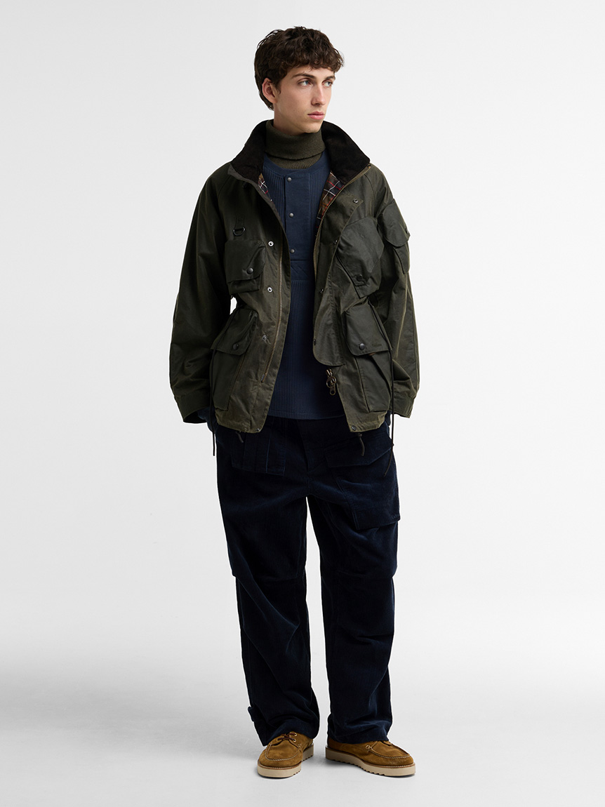 Barbour × norbit》リップストップ ワックスジャケット｜ワックス