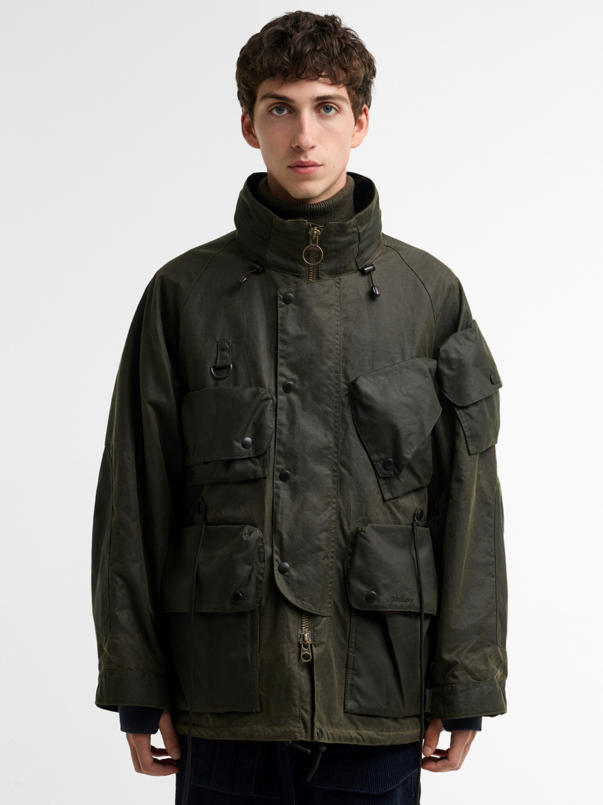 Barbour × norbit》リップストップ ワックスジャケット｜ワックス