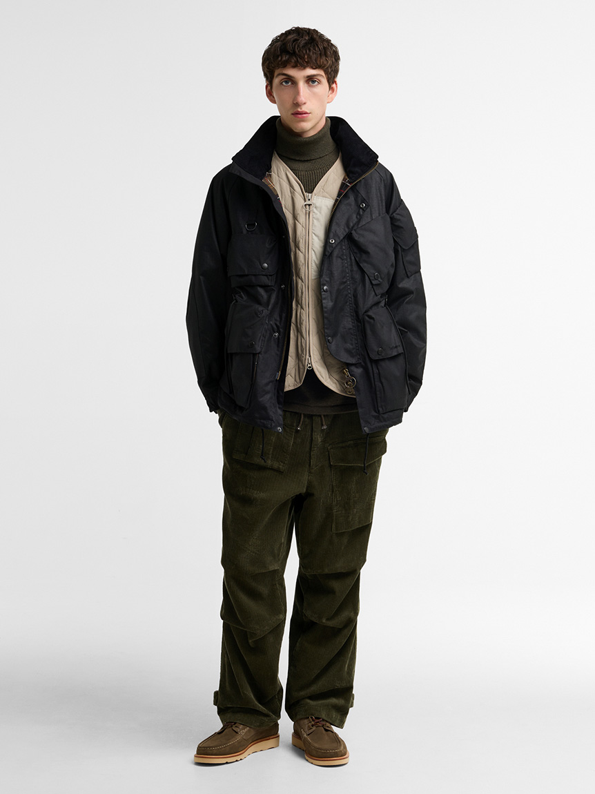 Barbour × norbit》リップストップ ワックスジャケット｜ワックス