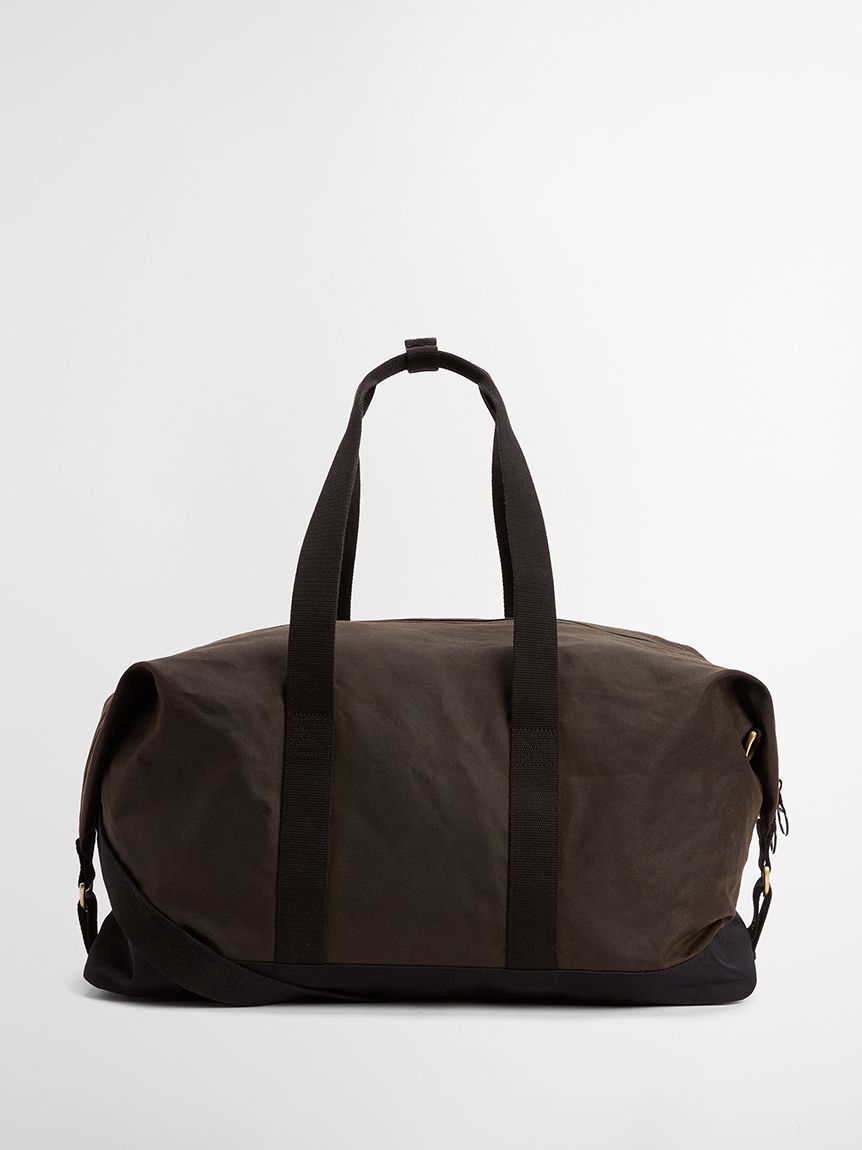 【未使用】Barbour ワックスドコットン ボストンバッグ ブラック Fieldワックスボストンバッグ｜バッグ｜バッグ｜バブアー公式
