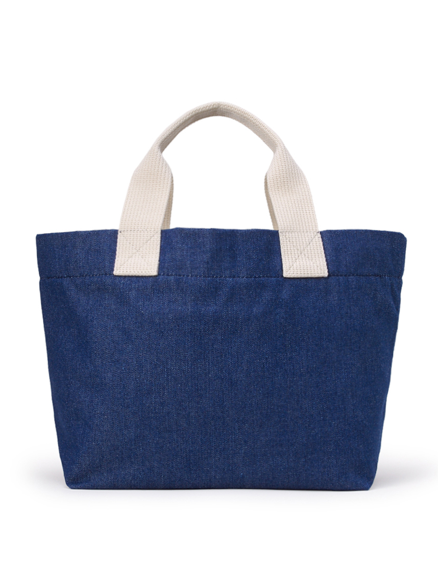 岡山店＆公式オンラインストア限定 デニムロゴトートバッグ｜バッグ