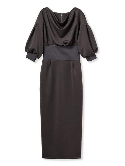 ドレープタイトカットワンピース(デイリーワンピース)｜DRESS