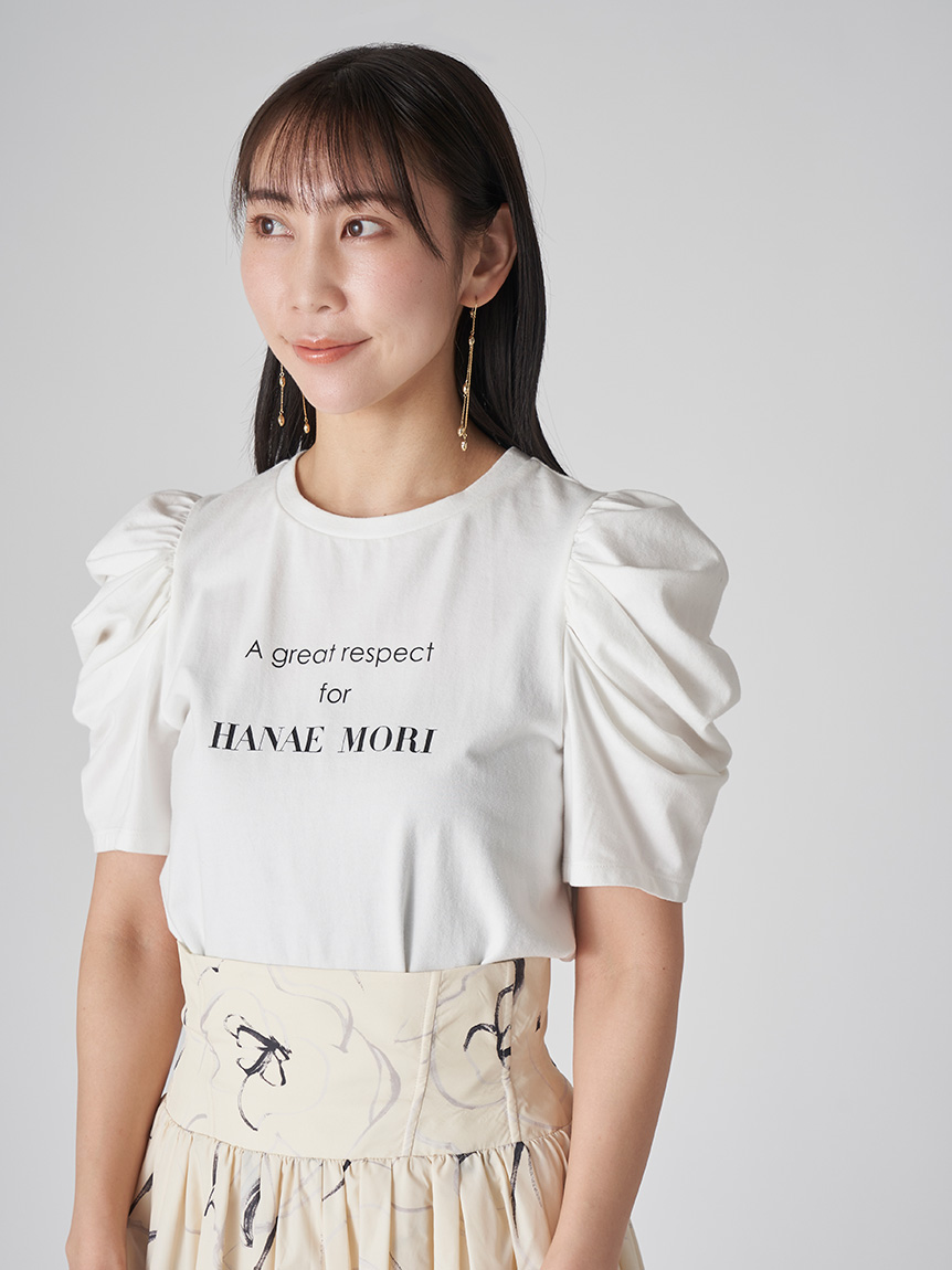 【HANAE　MORI×CELFORDコラボ】　ワードTシャツ(OWHT-36)