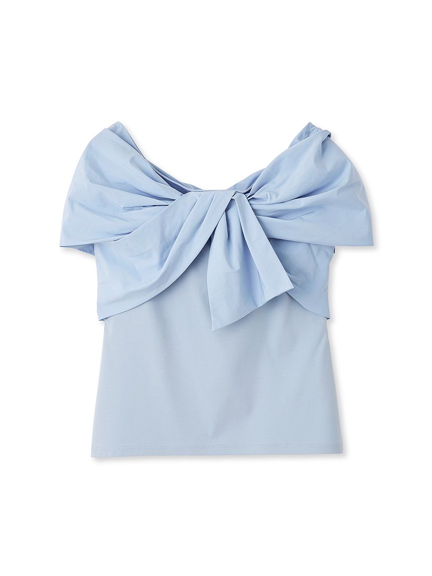 リボンデザインカットプル(カットソー)｜TOPS（トップス