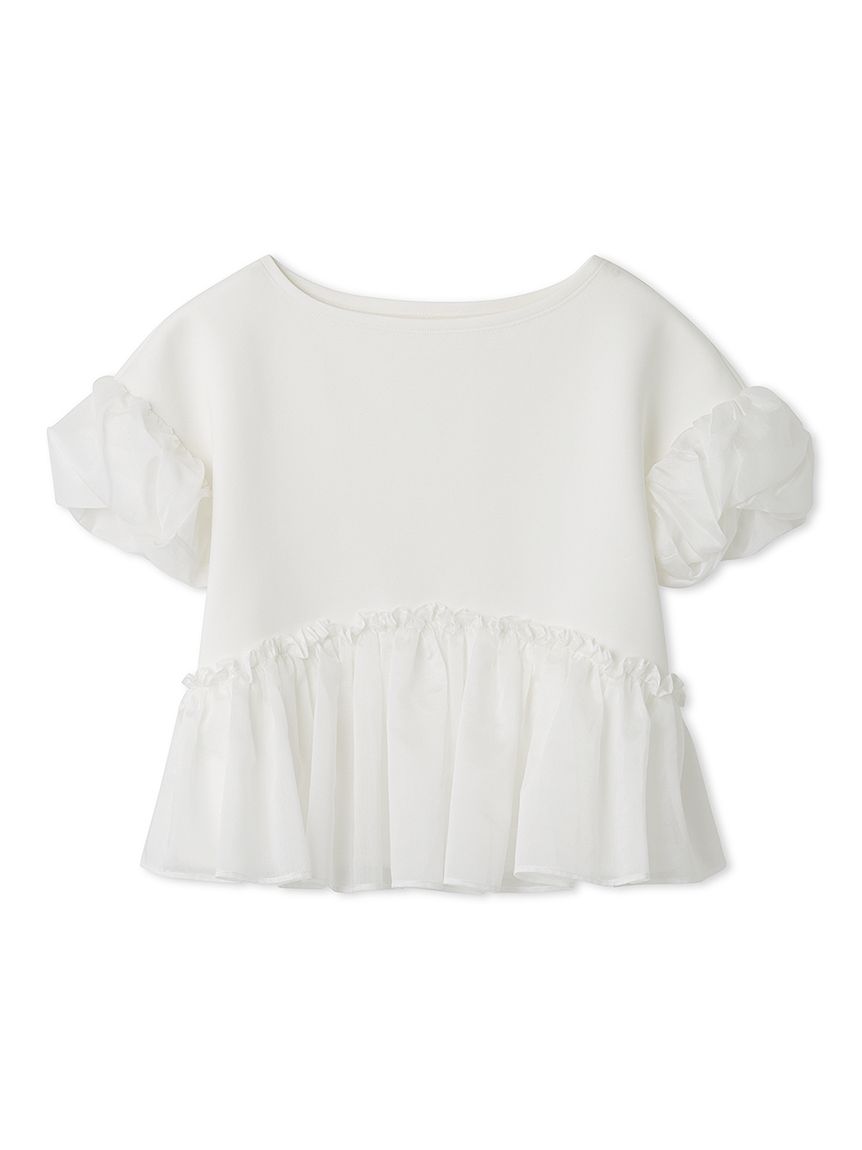 袖バルーンデザインカットソー(カットソー)｜TOPS（トップス